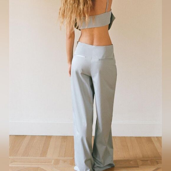 NWT ZARA SATIN EFFECT parts - Picture 2 of 10